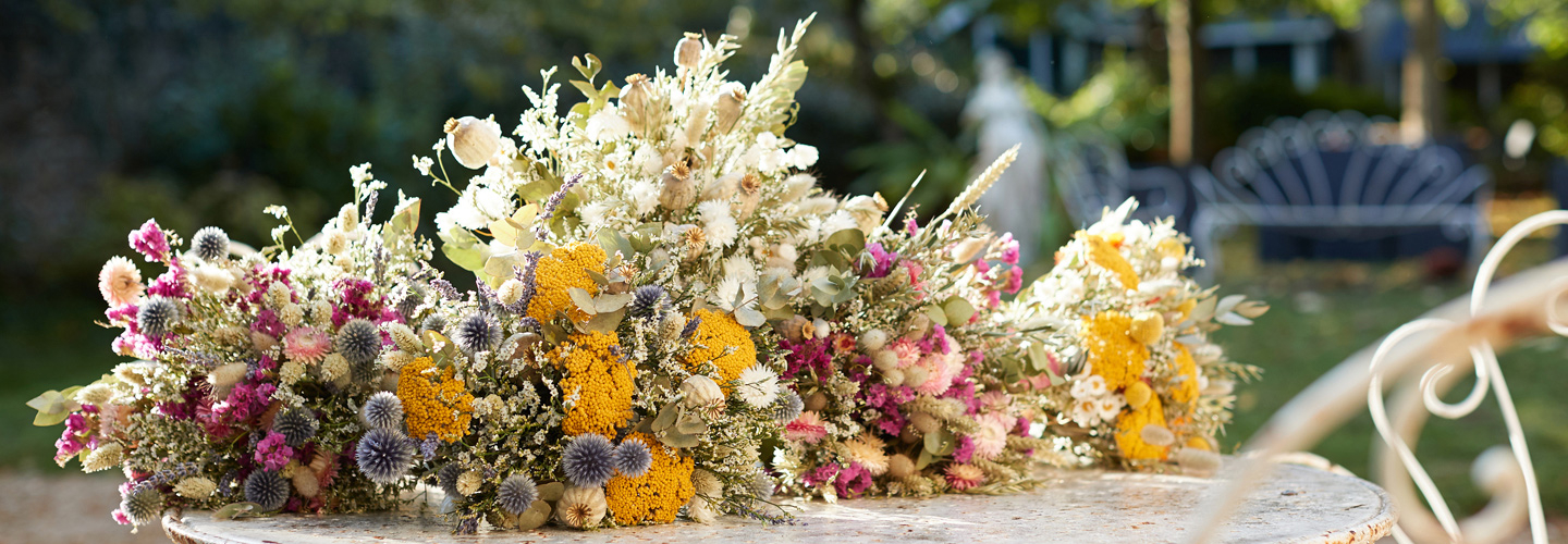 Fleurs séchées