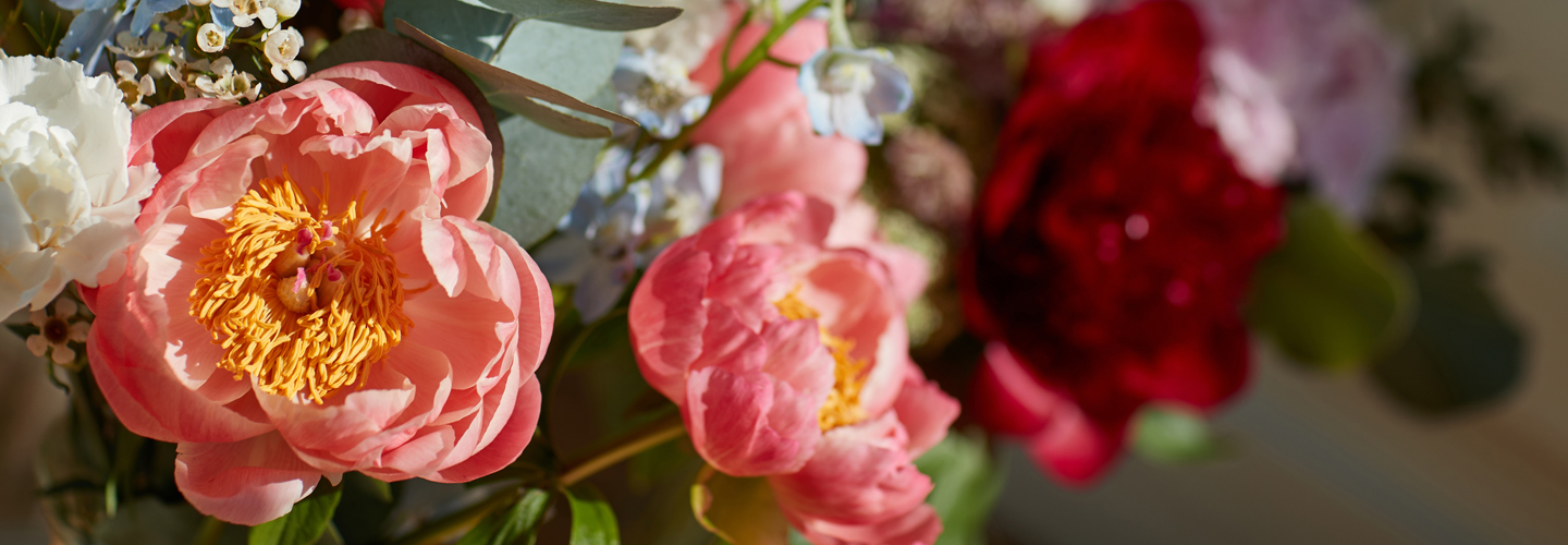 Nos bouquets de pivoines