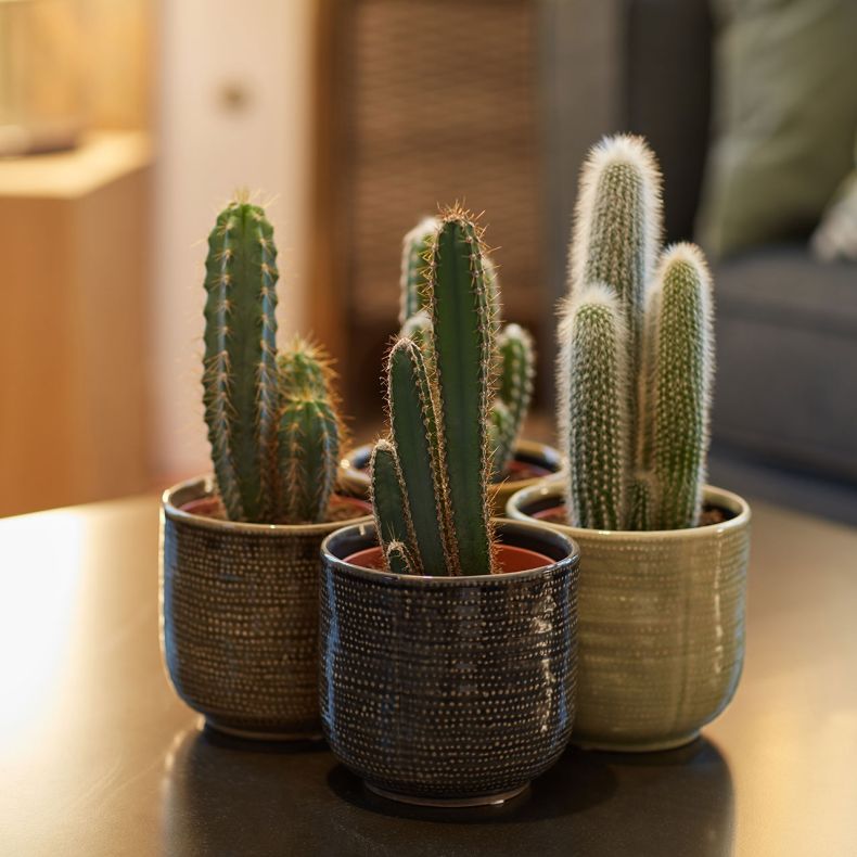 Oscar, le Cactus avec cache pot