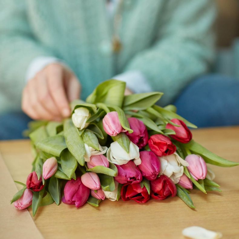 Botte de tulipes Douceur