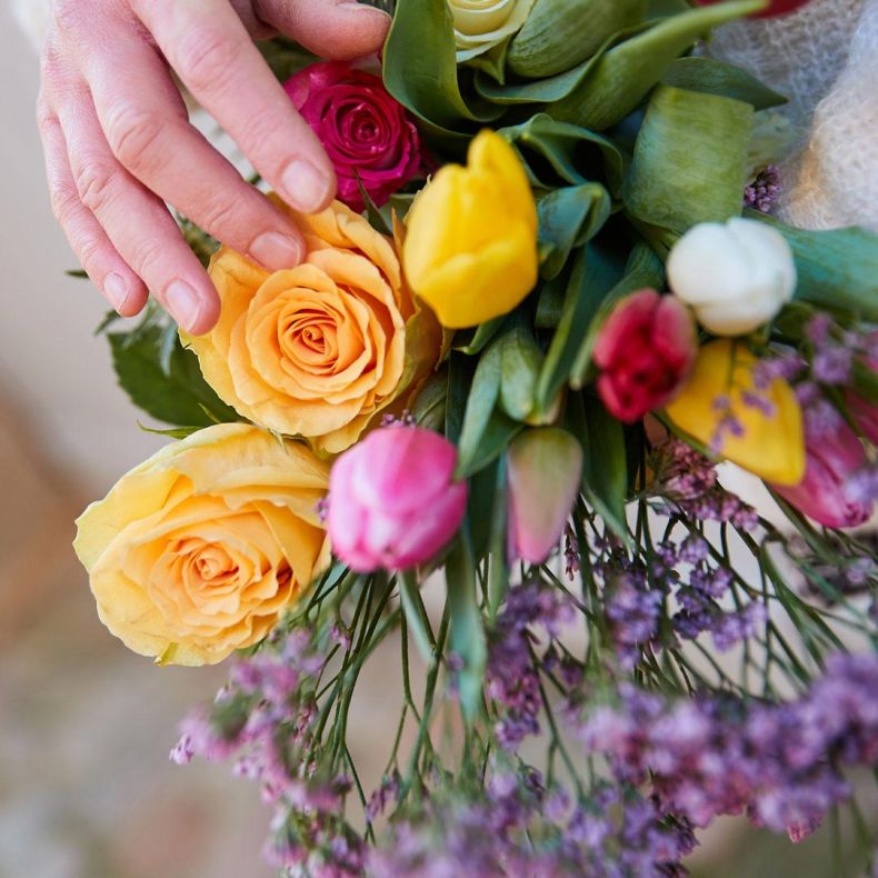 La création du fleuriste