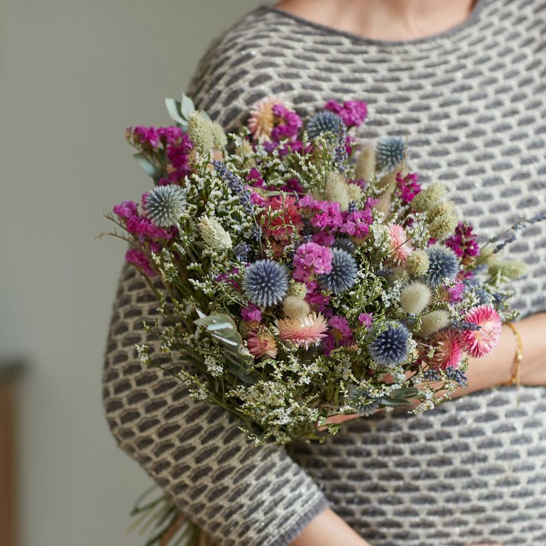 Bouquet de fleurs séchées - Livraison partout en France en 24h - Les Fleurs  de Nicolas