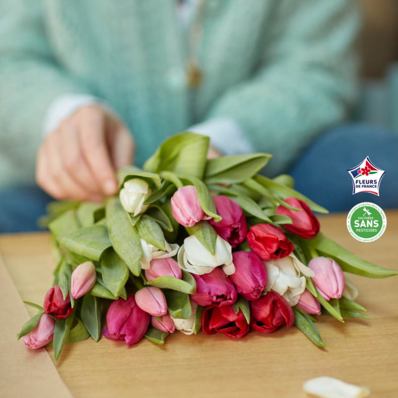 Botte de tulipes Douceur
