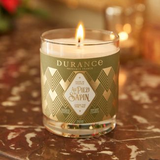 Bougie Durance Au Pied Du Sapin 