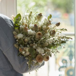 Bouquet de fleurs séchées